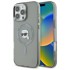 KARL LAGERFELD Originalna maska za iPhone 16 Pro 6.3" KLHMP16LHLSKIK IML Metal Karl Head MagSafe, crna
